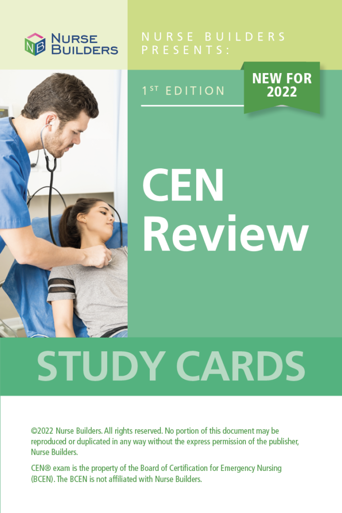 Adult Certified Emergency Nursing CEN Certification Review Nurse Builders