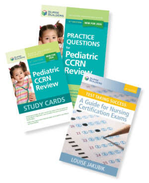 Save by purchasing the 3-part Pediatric CCRN Study Pack” which includes: