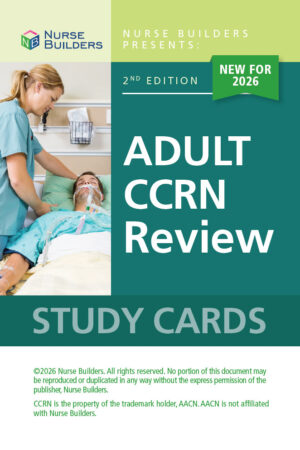 2026 2nd Edition Adult CCRN Review Study Cards