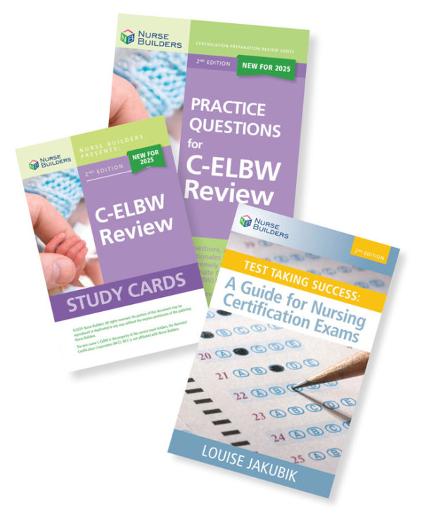 Save by purchasing the 3-part C-ELBW Review Study Pack which includes: