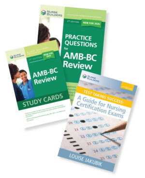 Save by purchasing the 3-part AMB-BC Study Pack which includes: