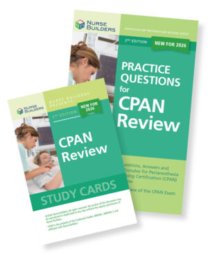 Save by purchasing the 2-part CPAN Study Pack which includes: