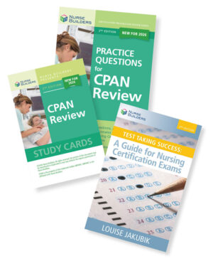 Save by purchasing the 3-part CPAN Certification Study Pack which includes: