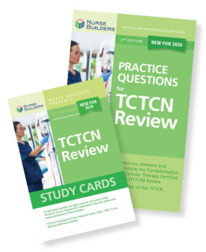 Save by purchasing the 2-part TCTCN Study Pack which includes: