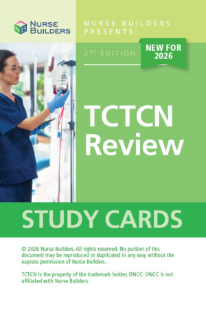 2026 2nd Edition TCTCN Review Study Cards