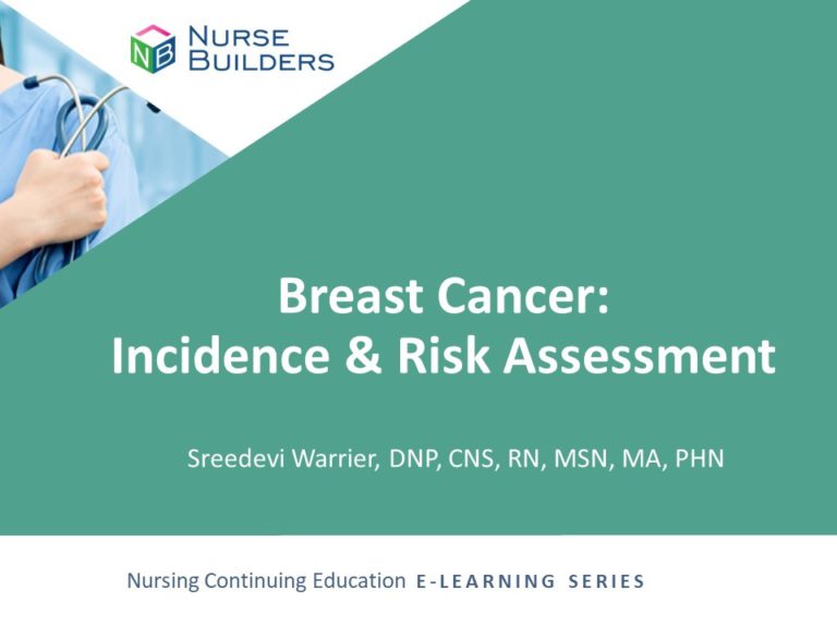 Breast Cancer: Incidence & Risk Assessment - Nurse Builders