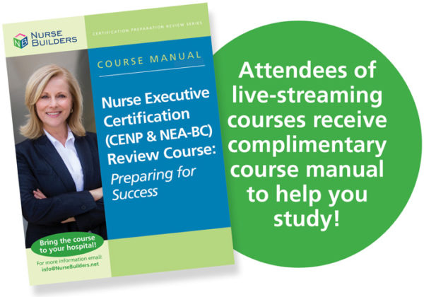 NURSE EXECUTIVE CERTIFICATION REVIEW BOOK intelligence overview
