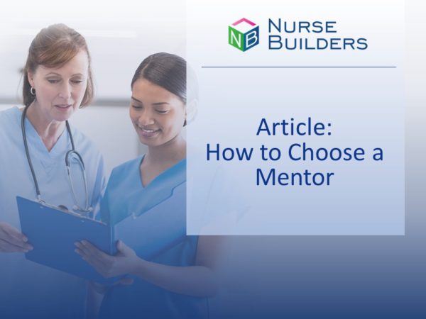 Article - How to Choose a Mentor