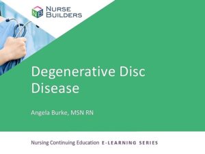 Degenerative Disc Disease