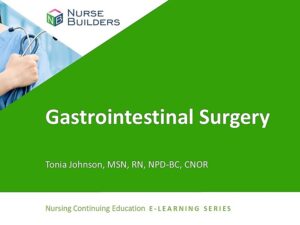Gastrointestinal Surgery