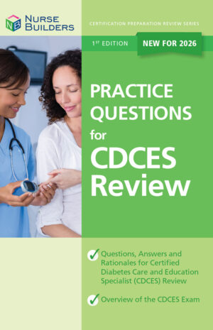 2026 1st Edition Practice Questions for CDCES Review Book