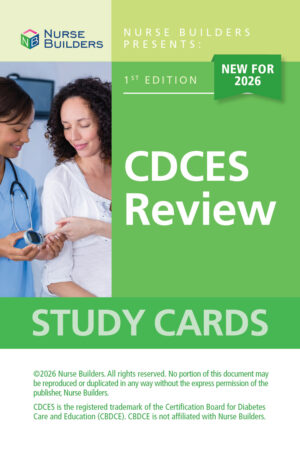 2026 1st Edition CDCES Study Cards