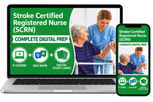 SCRN Complete Digital Practice Prep E-Course + 2026 Q&A Bank + 2026 Digital Study Cards